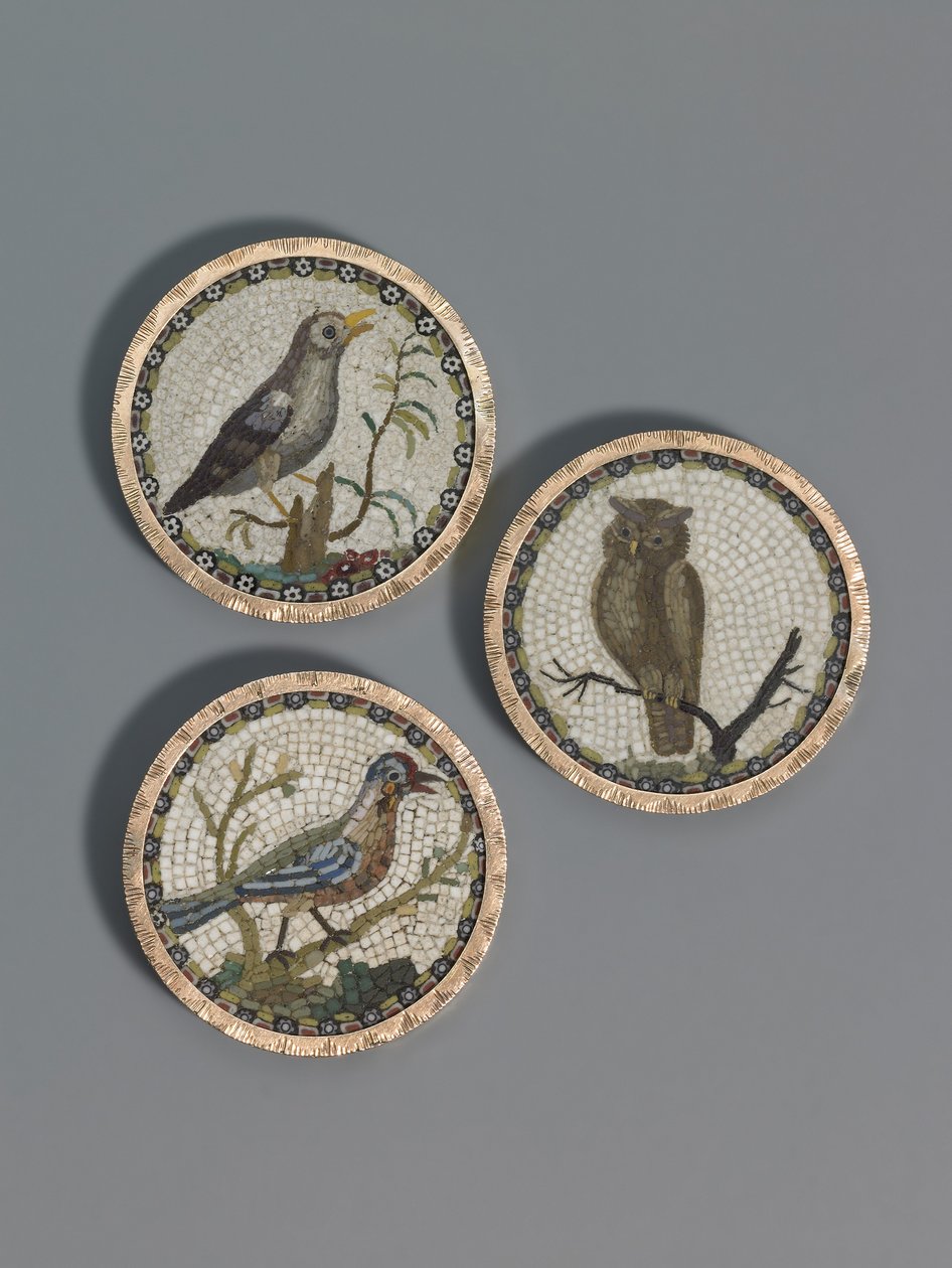 Trois boutons, c.1775 - Giacomo (workshop of) Raffaelli