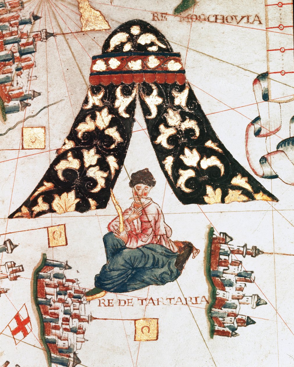 Le roi des Tartares - Giacomo Maggiolo