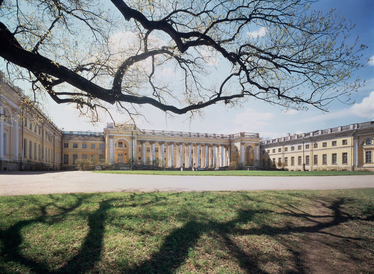 Le palais Alexandre a Tsarkoye Selo - Giacomo Quarenghi