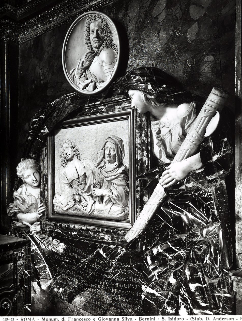Monument à Francesco et Giovanni Silva par Gianlorenzo Bernini - Gian Lorenzo Bernini