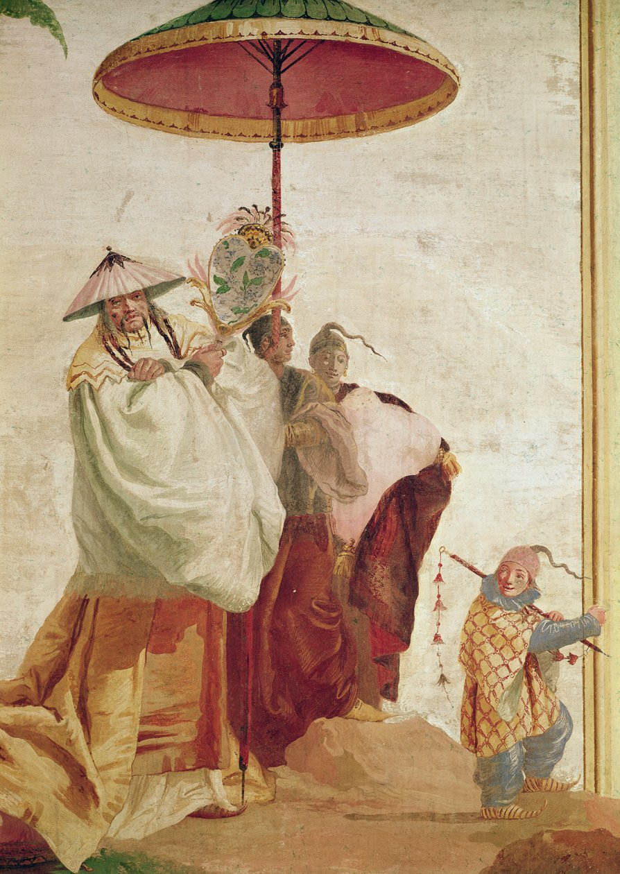La promenade du Mandarin - Giovanni Domenico Tiepolo