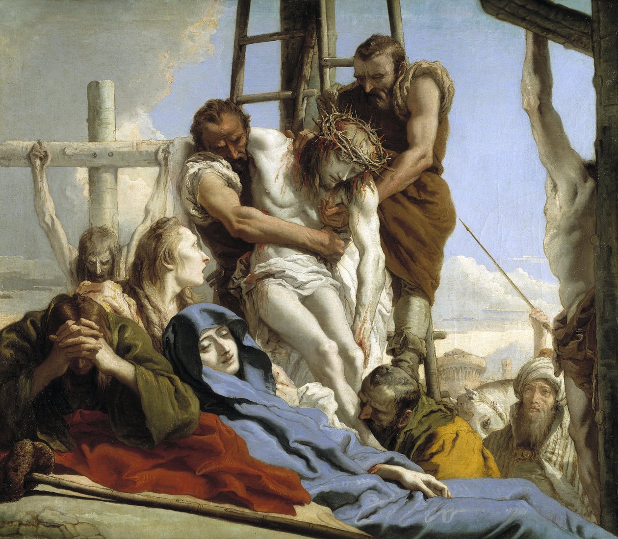 La Descente de Croix - Giandomenico  Tiepolo