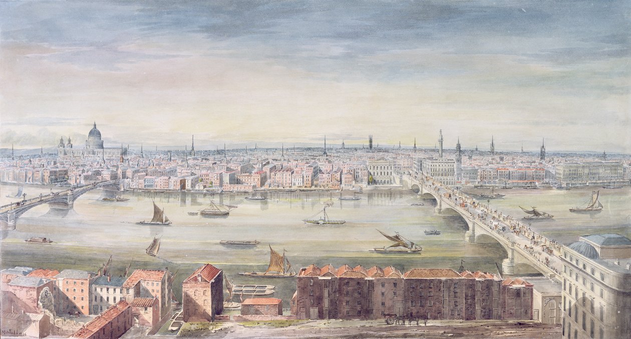Vue de Londres de St. Paul