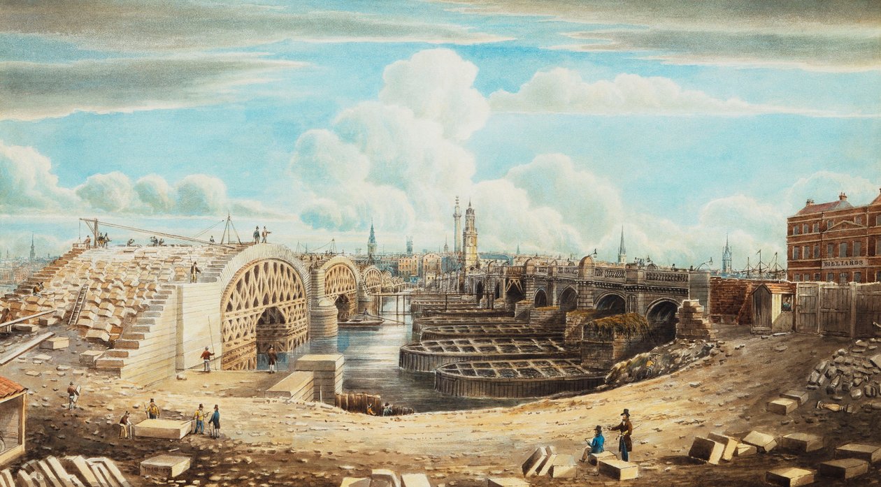 Reconstruction du pont de Londres - Gideon Yates