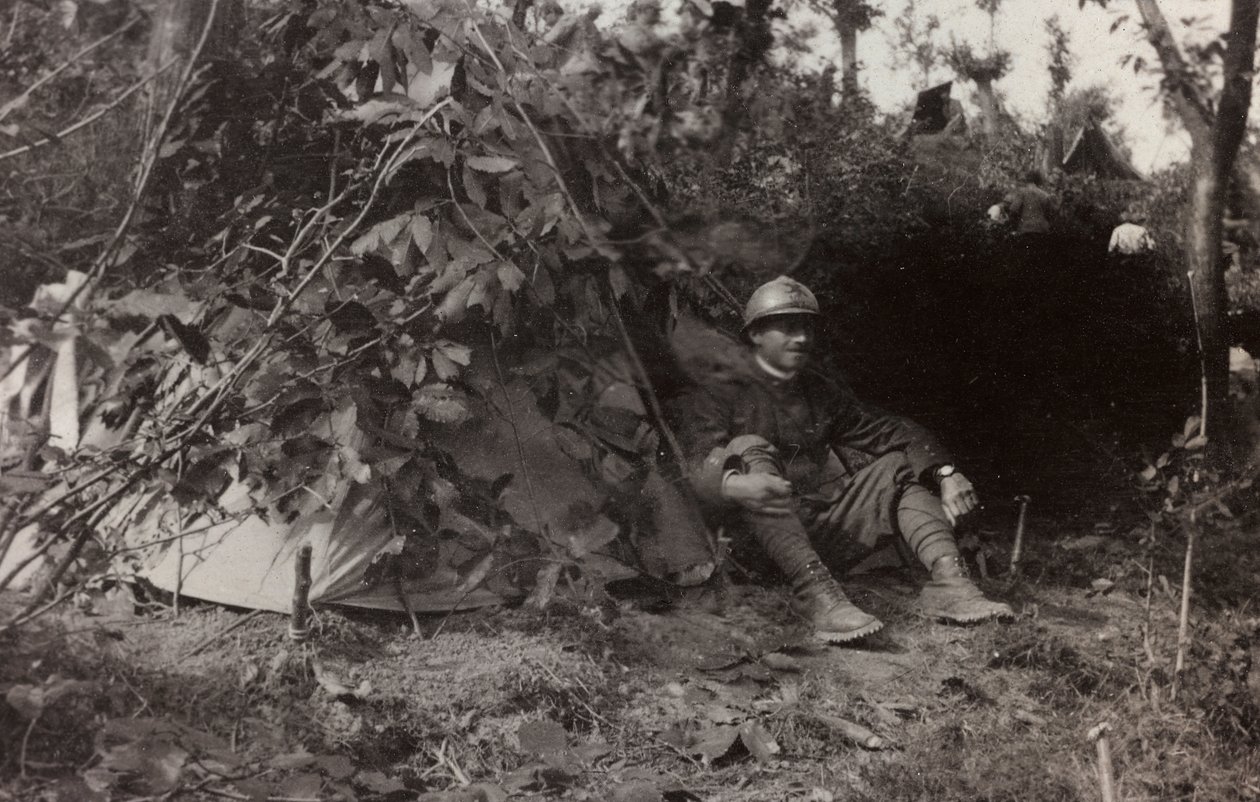 Album "Pictures of War II": soldats italiens dans le Val Chiusone à Podsenica, 09/1917 - Gigliucci Gigliucci