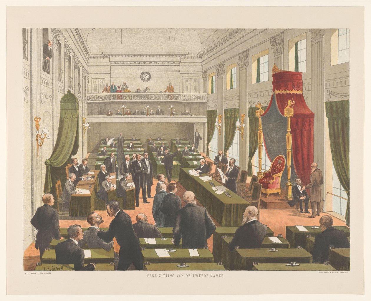 Chambre des États généraux, La Haye - Gijsbertus Jan Sijthoff