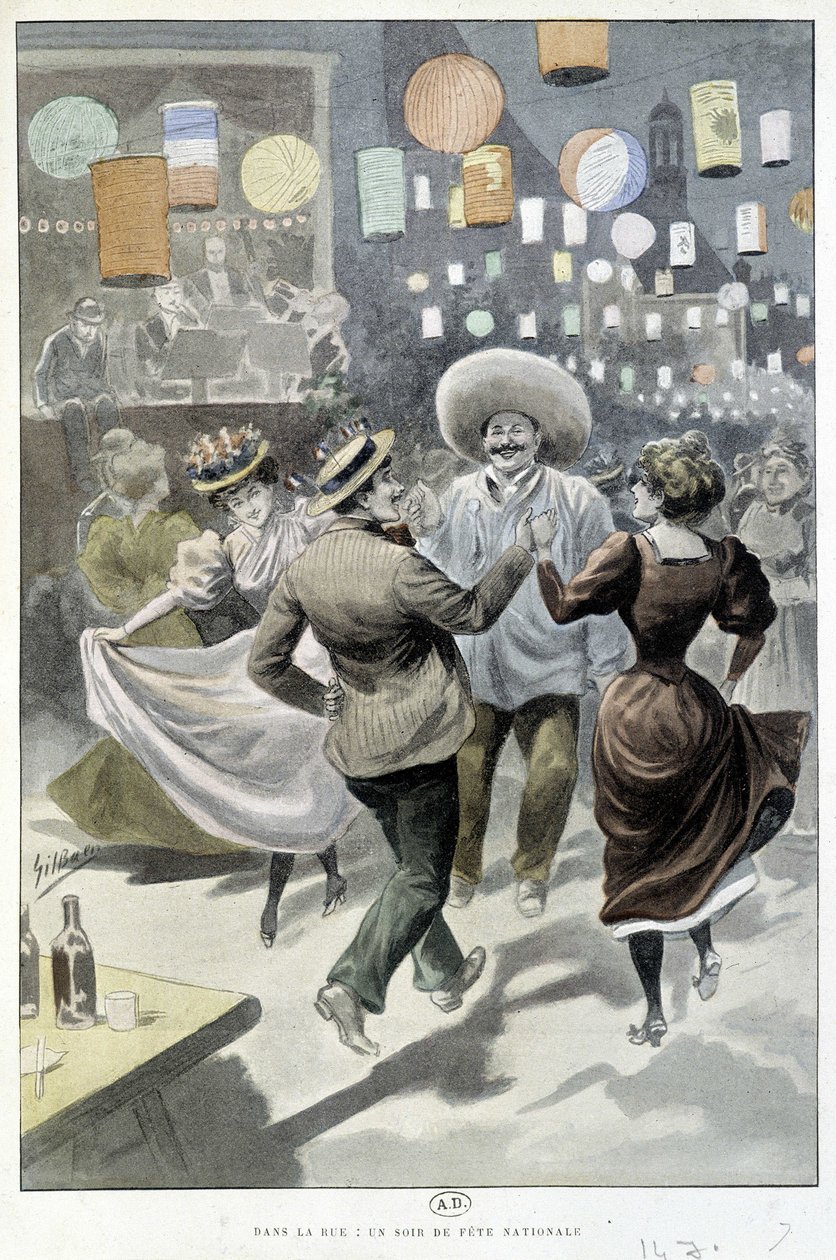 Bal du 14 juillet, début 20e siècle - Gil  Baer