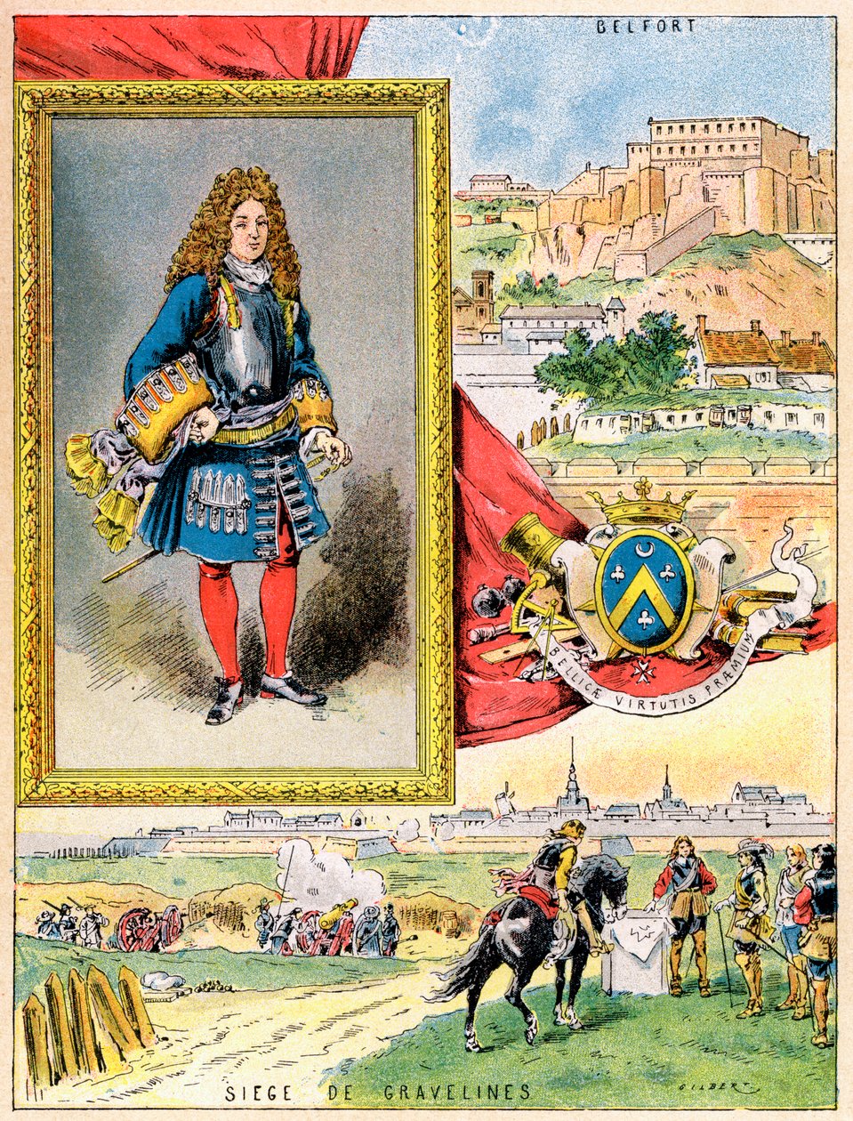 Sébastien le Prestre de Vauban, ingénieur militaire français, 1898 - Gilbert