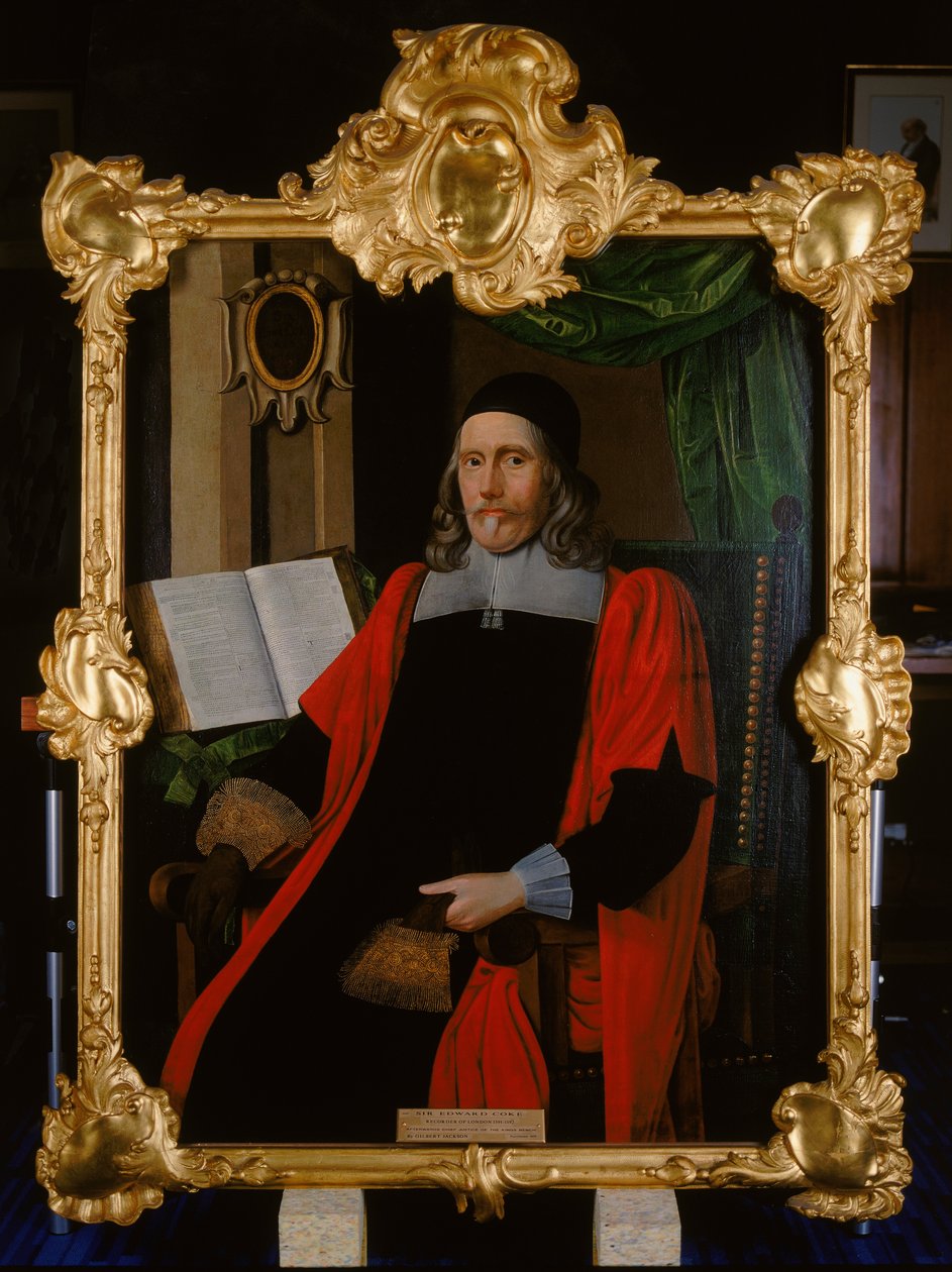 Sir Edward Coke, Recorder de Londres - Gilbert Jackson