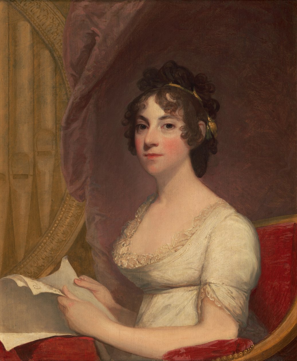 Anna Maria Brodeau Thornton (Mme William Thornton) - Gilbert Stuart