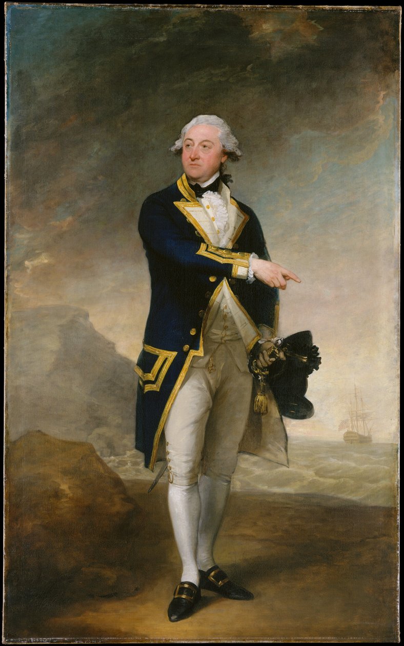 Le capitaine John Gell - Gilbert Stuart