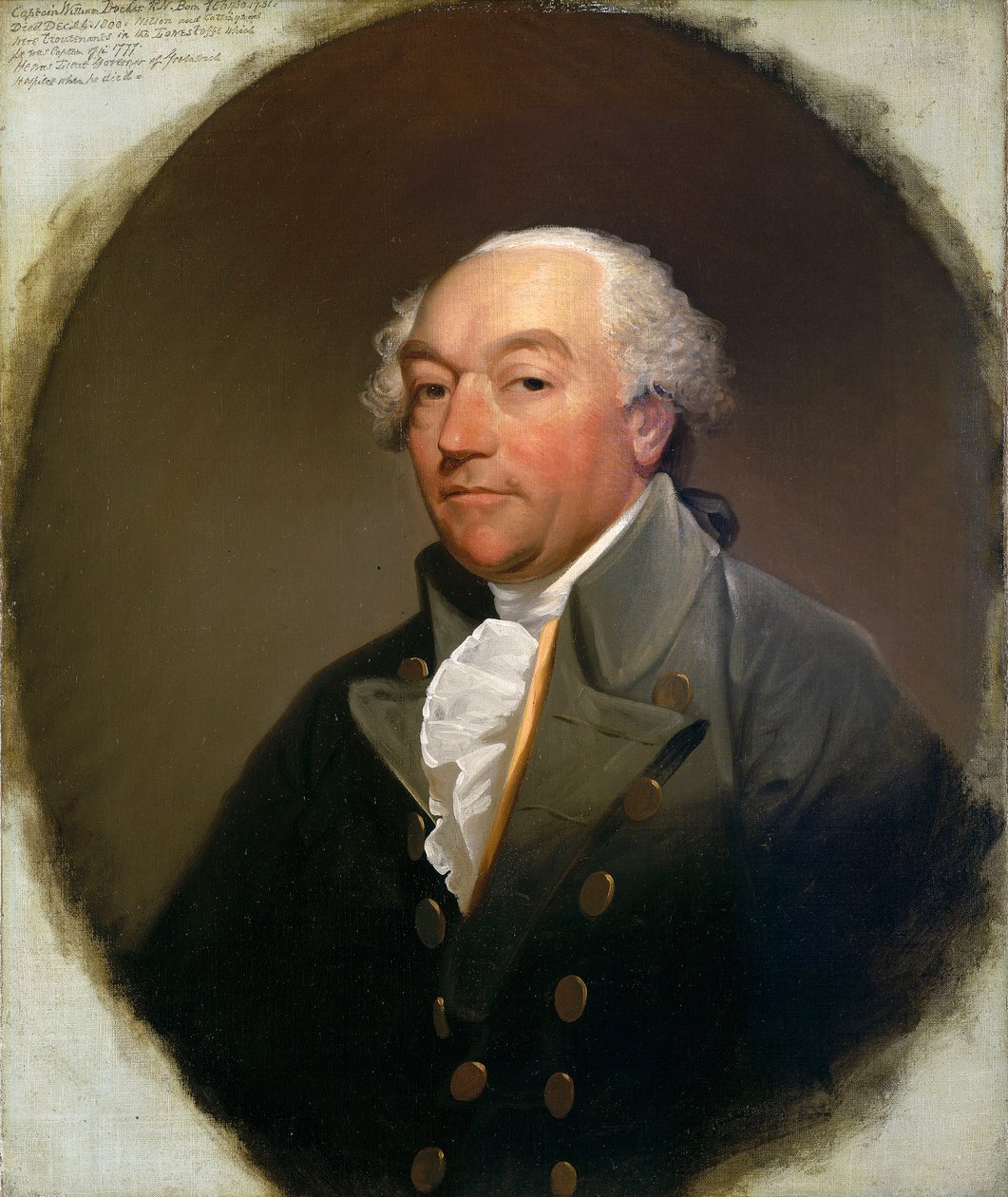 Capitaine William Locker (1731-1800), vers 1785 - Gilbert Stuart