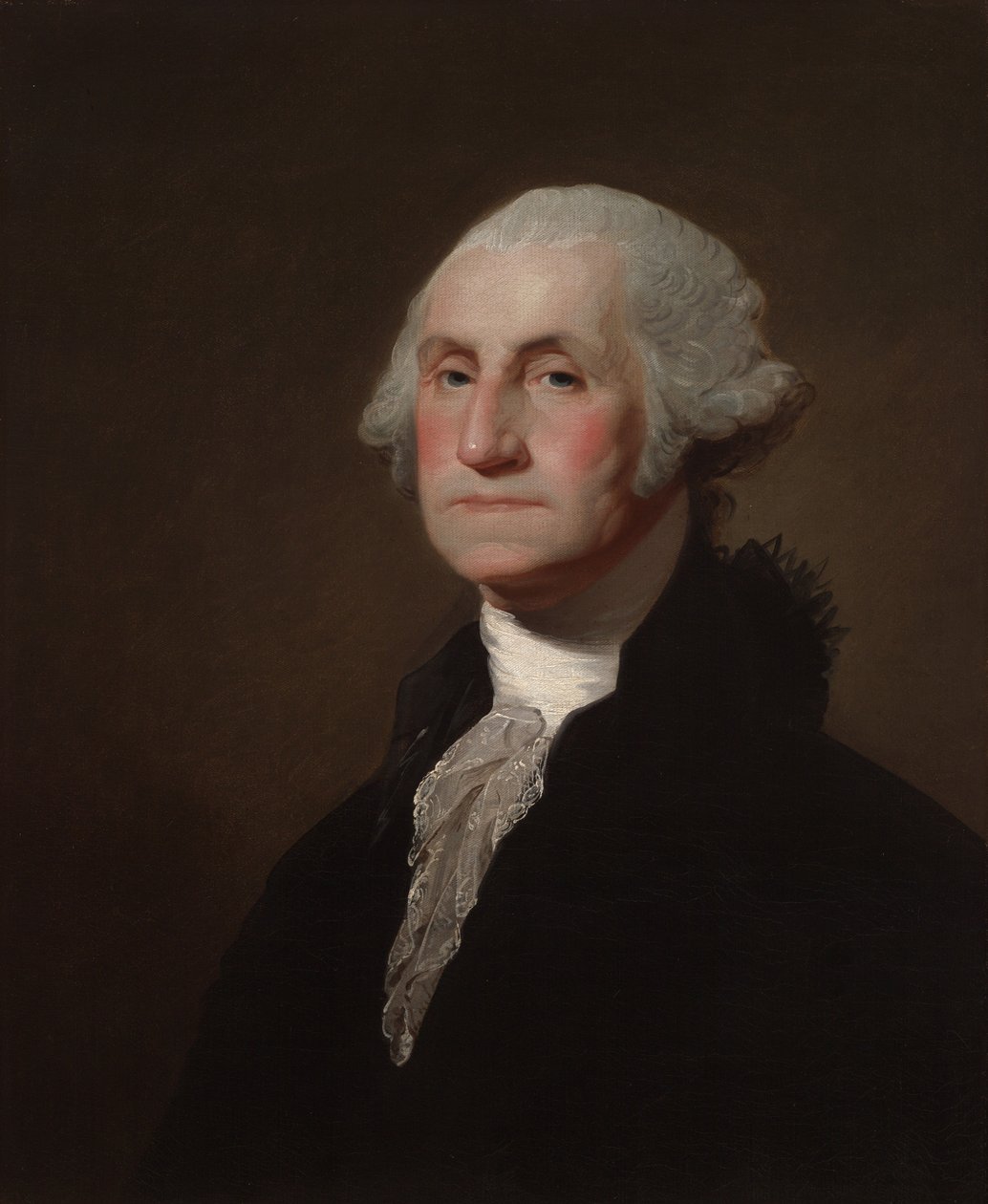 George Washington (1732-1799), docteur en droit (LL.D.) en 1781 - Gilbert Stuart
