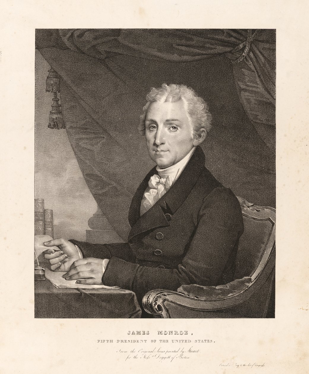 James Monroe - Gilbert Stuart