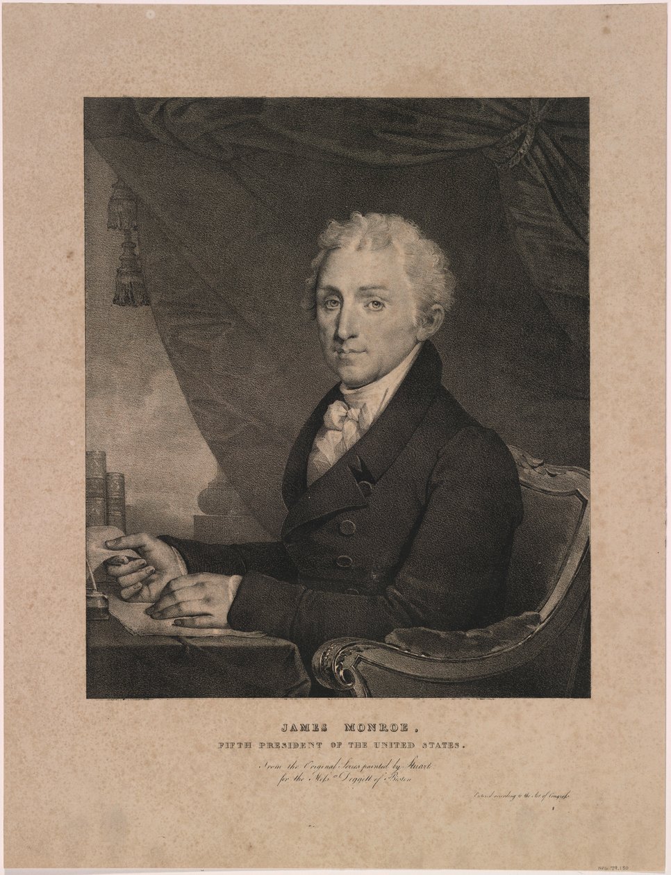 James Monroe - Gilbert Stuart