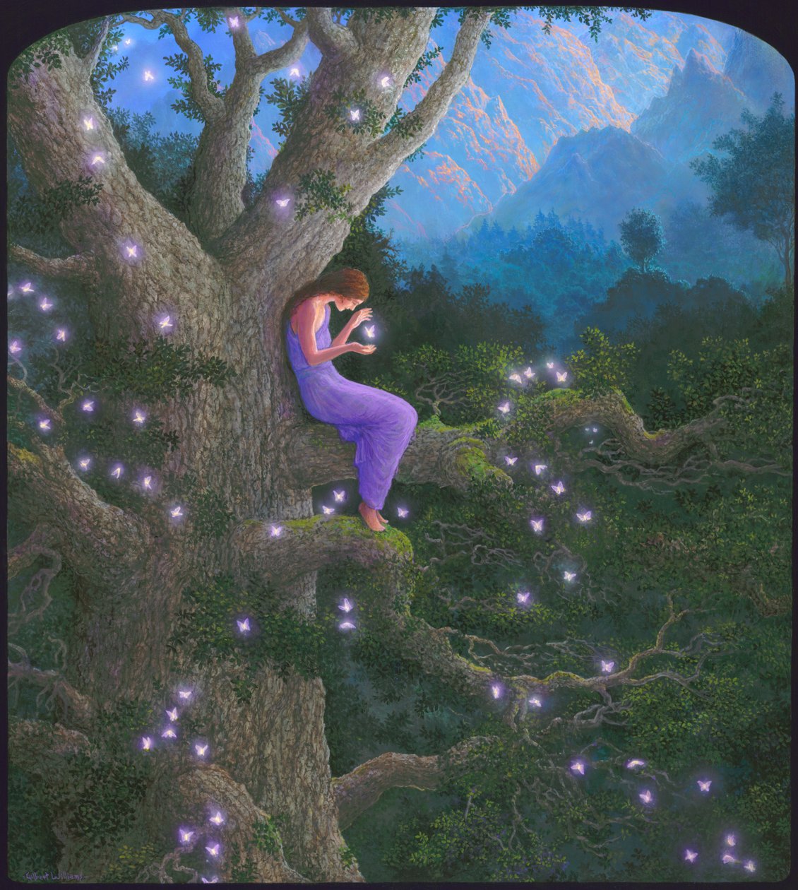 Amis guérisseurs, 2010 (acrylique sur toile) - Gilbert Williams