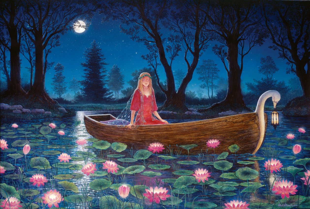 Nénuphars au clair de lune, 2002 - Gilbert Williams