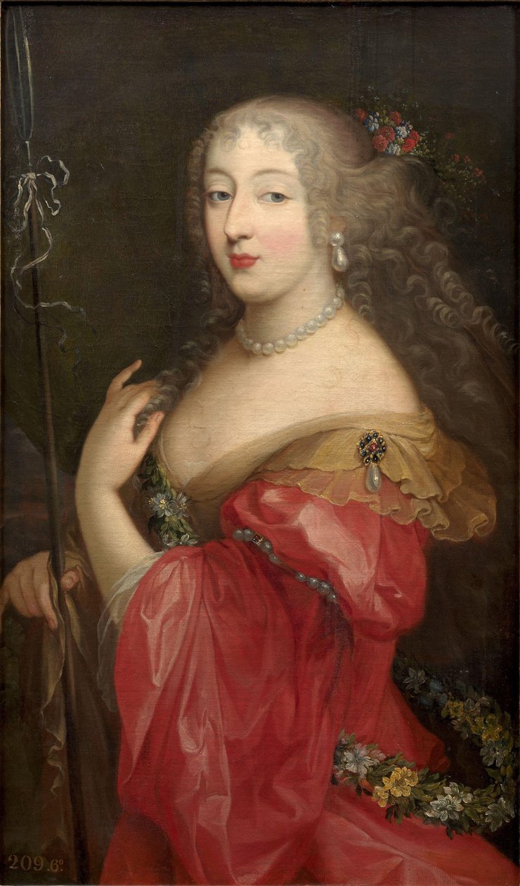 "La Grande Mademoiselle en bergère" - Gilbert de Seve