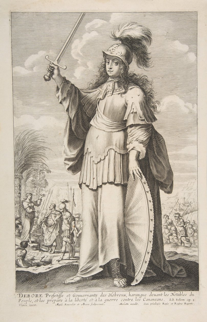 Déborah, 1647 - Gilles Rousselet and Abraham Bosse