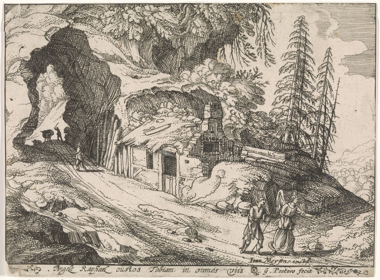 Paysage avec Tobie et l