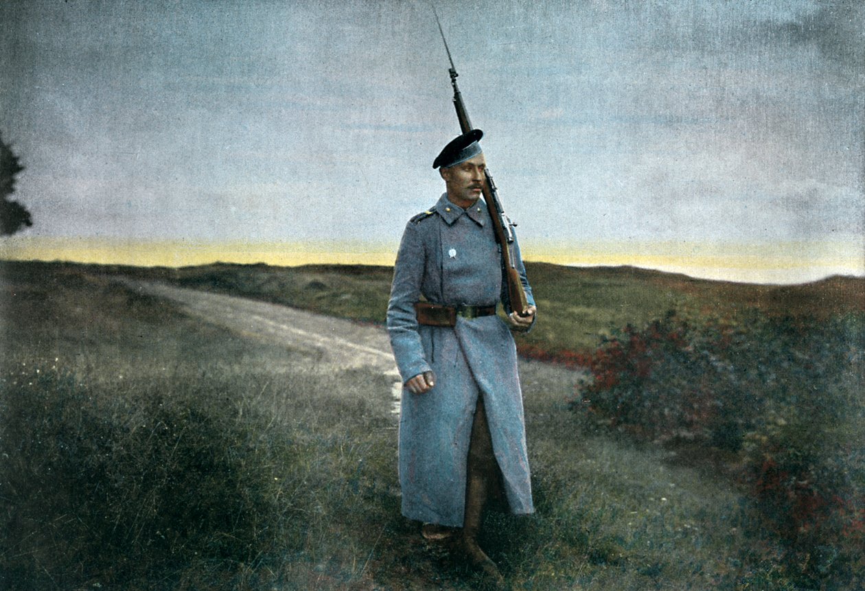 Sentinelle russe, vers 1890 - Gillot