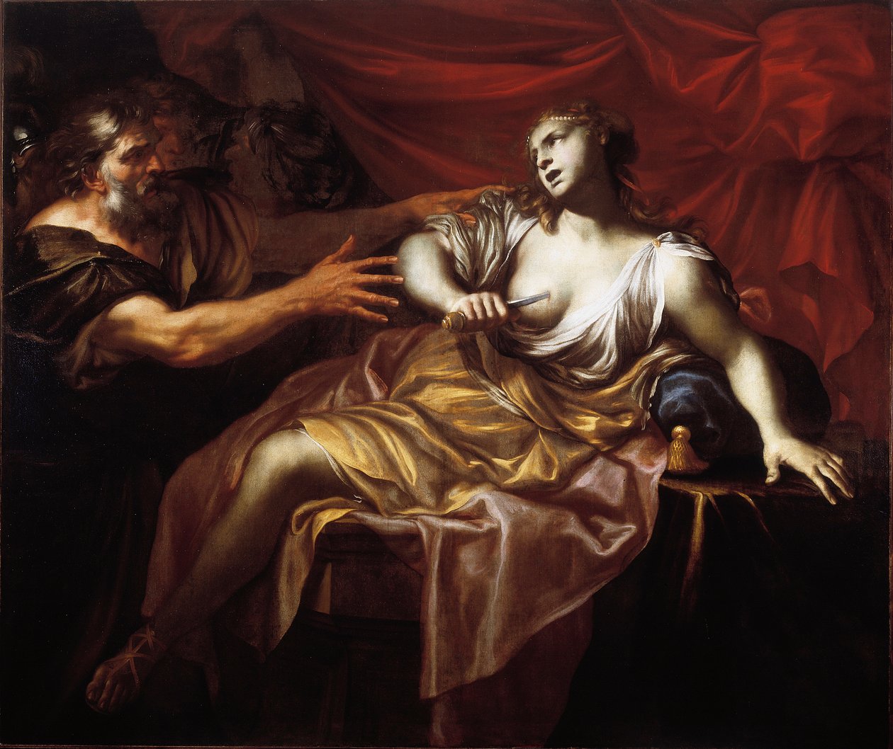 Le suicide de Lucrèce - Gio Raffaele Badaracco