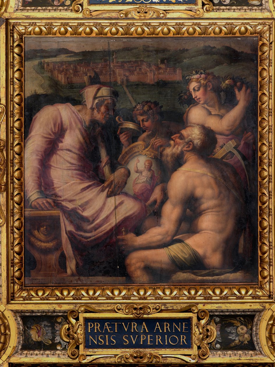 Allégorie de San Giovanni Valdarno - Giorgio Vasari