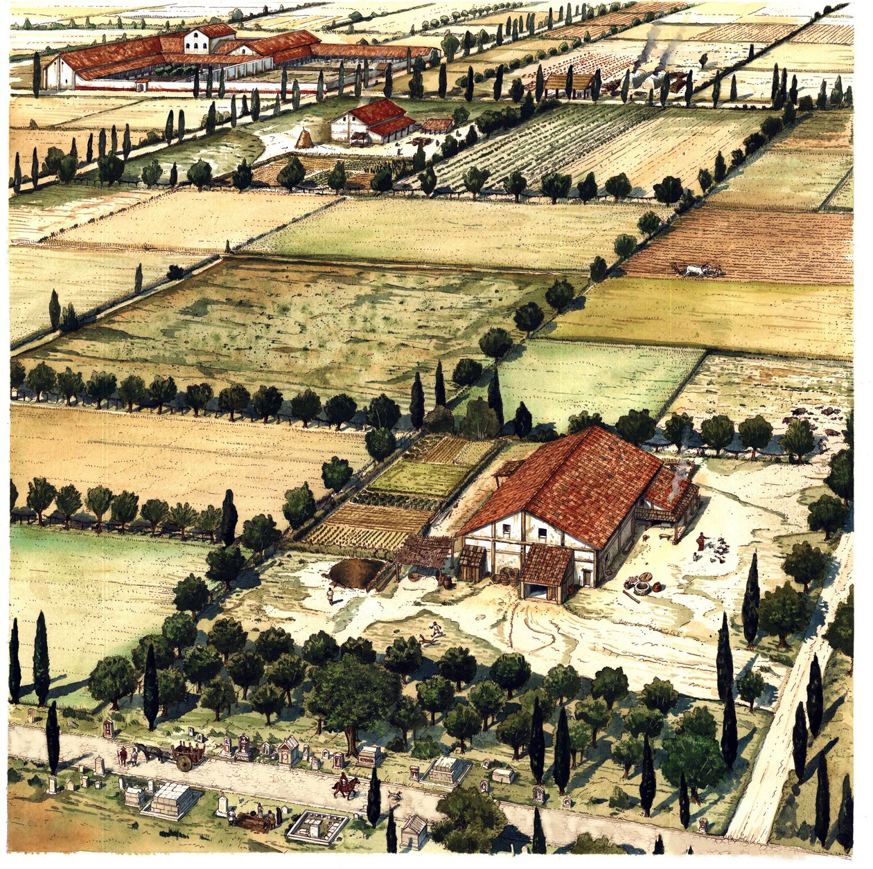 Rome antique : reconstitution d