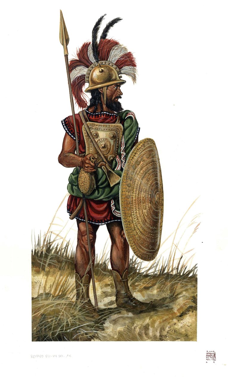 Antiquité romaine : soldat de l