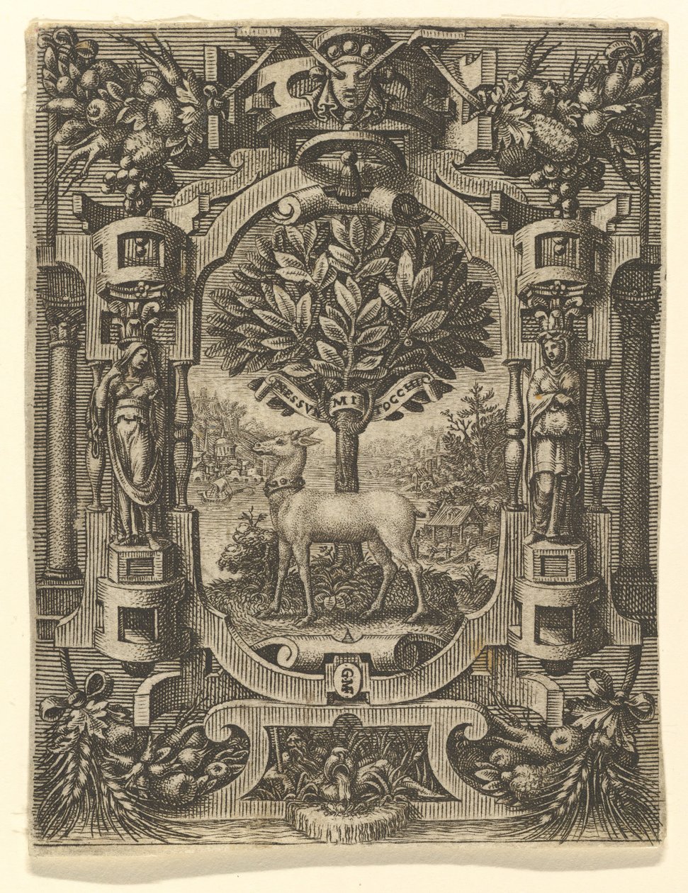 Emblème de Lucrezia Gonzaga - Giorgio Ghisi