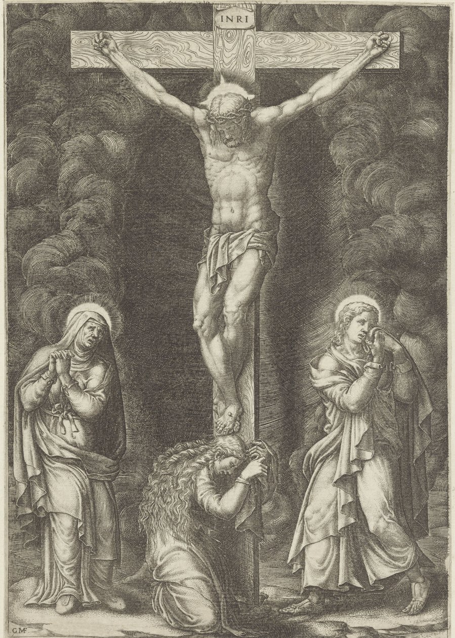 Crucifixion du Christ - Giorgio Ghisi