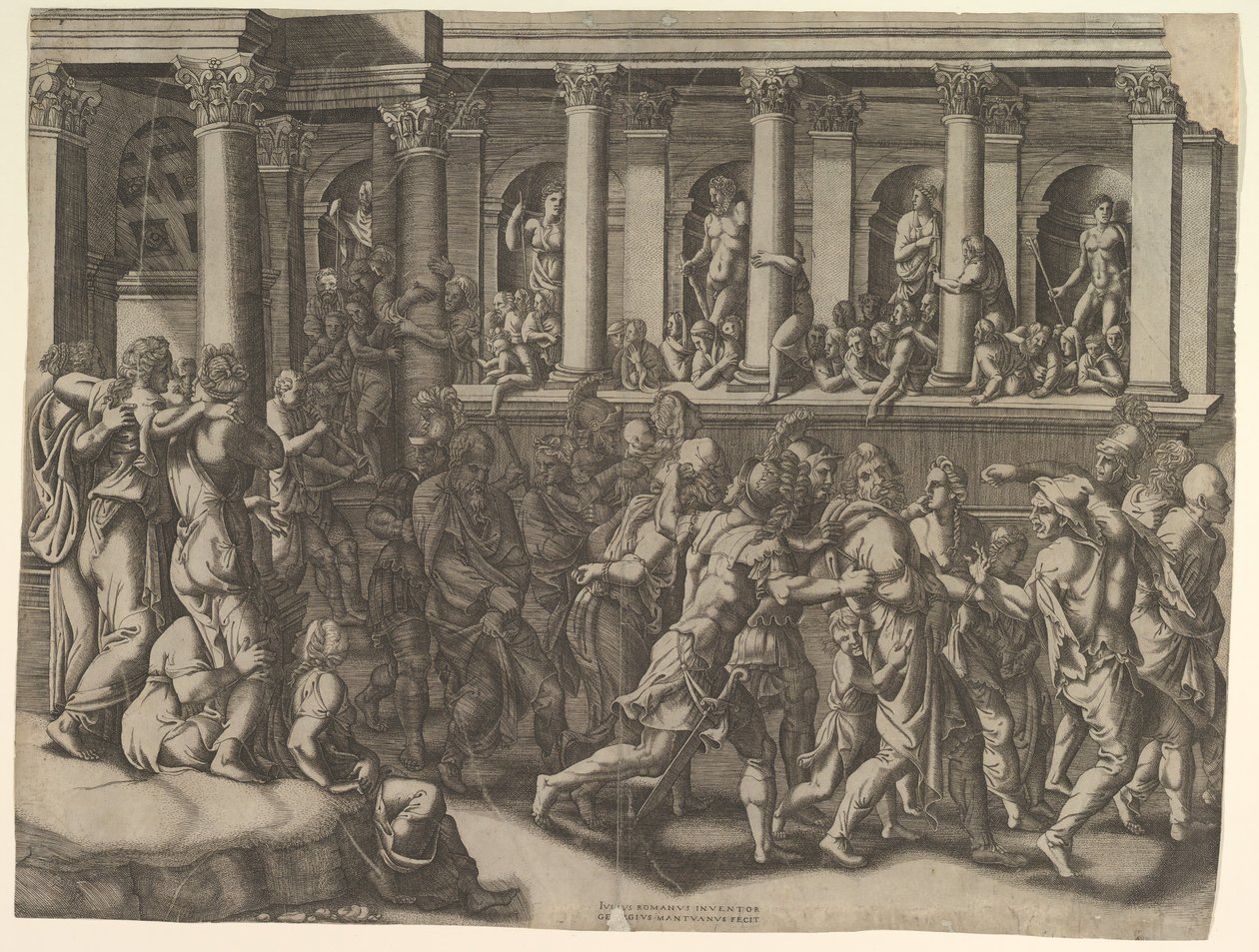 La Moquerie des prisonniers, vers 1540 - Giorgio Ghisi