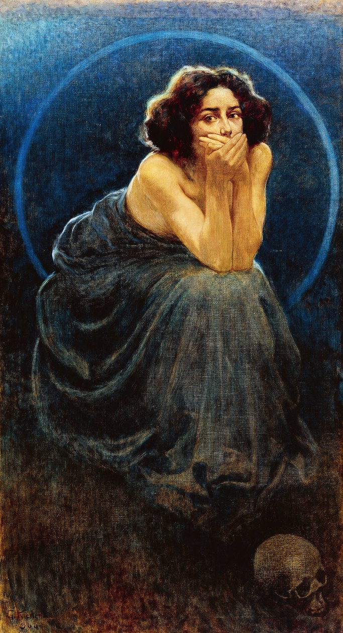 Le Silence - Giorgio Kienerk