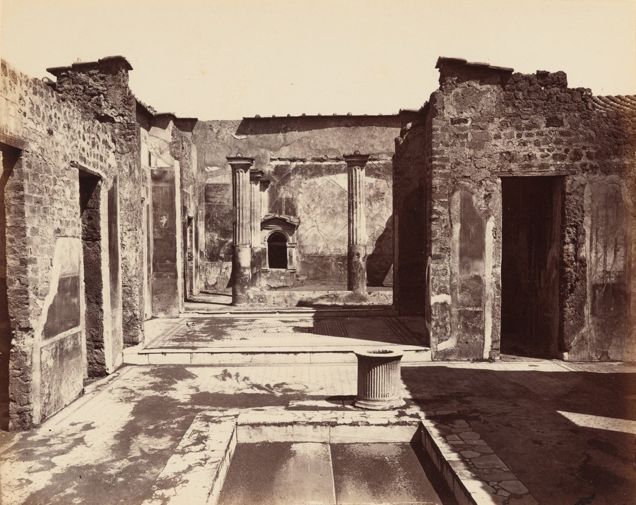 Casa del Poeta Tragico, Pompéi - Giorgio Sommer