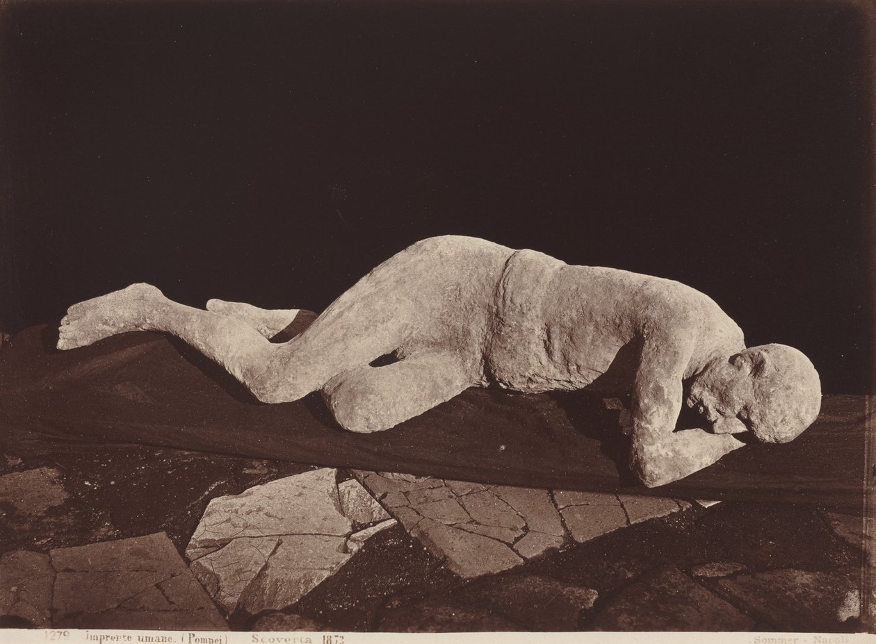 Impronte Umane, Pompei - Giorgio Sommer