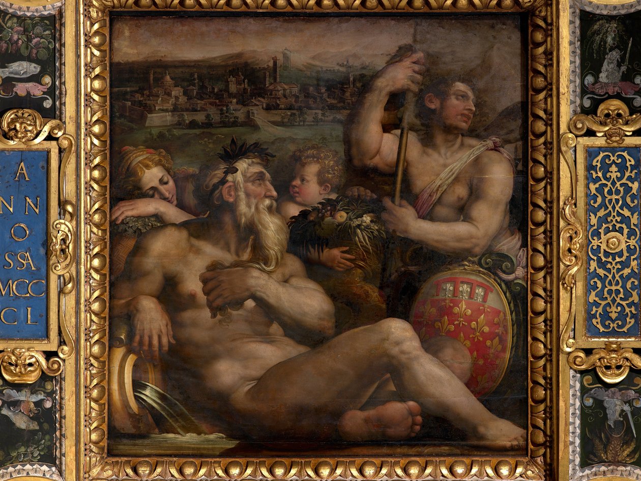 Allégorie de Prato - Giorgio Vasari