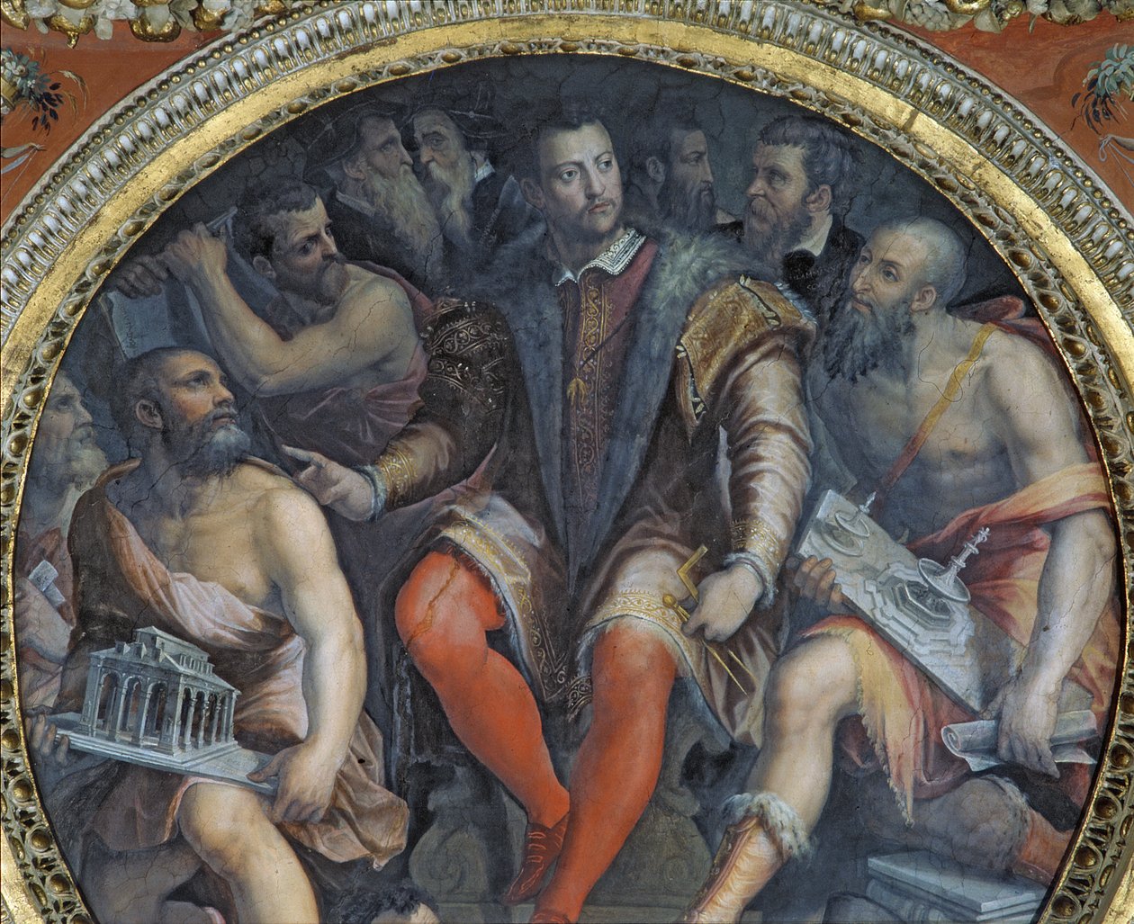 Cosimo I et ses artistes, de la Sala di Cosimo I - Giorgio Vasari
