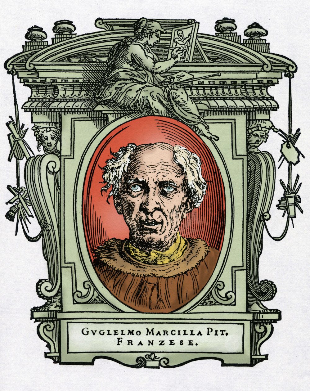 Portrait de Guillaume de Marcillat - Giorgio Vasari