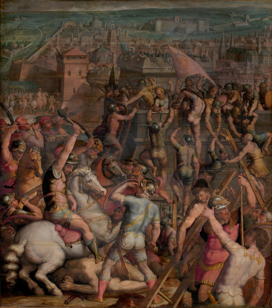La prise de Milan, 1555-1562 - Giorgio Vasari