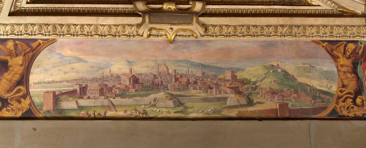 Vue de Florence, 1557-1558 - Giorgio Vasari