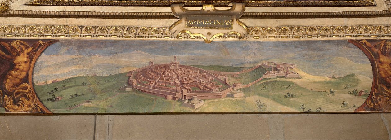 Vue de Lucignano, 1557-1558 - Giorgio Vasari