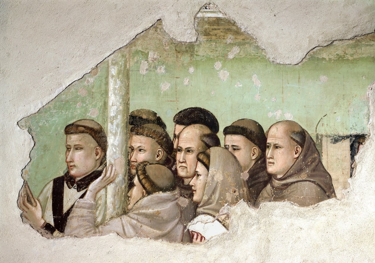 Mort du frère Augustin - Giotto (c.1266 1337)