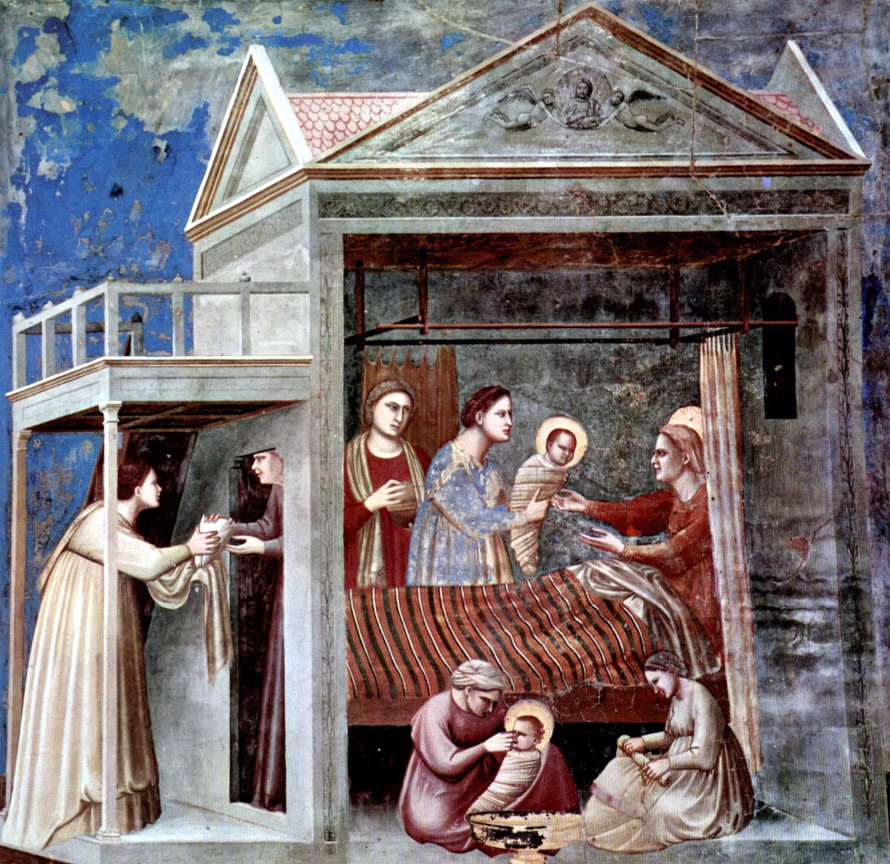 Naissance de la Vierge - Giotto
