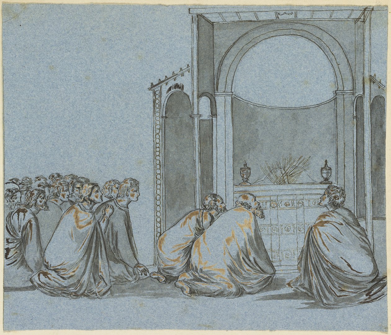 Prière pour la floraison des tiges - Giotto di Bondone