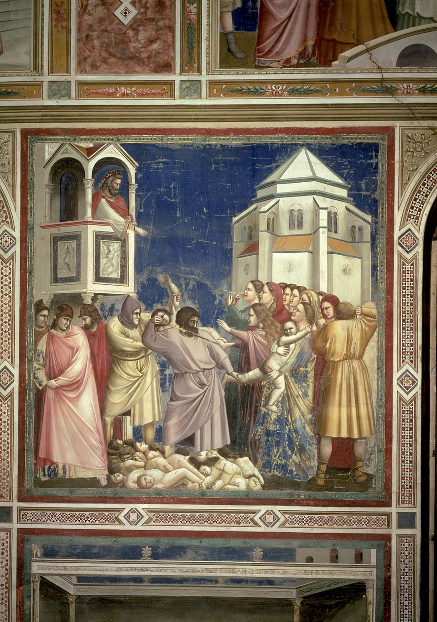 Le Massacre des Innocents, c.1305 - Giotto di Bondone