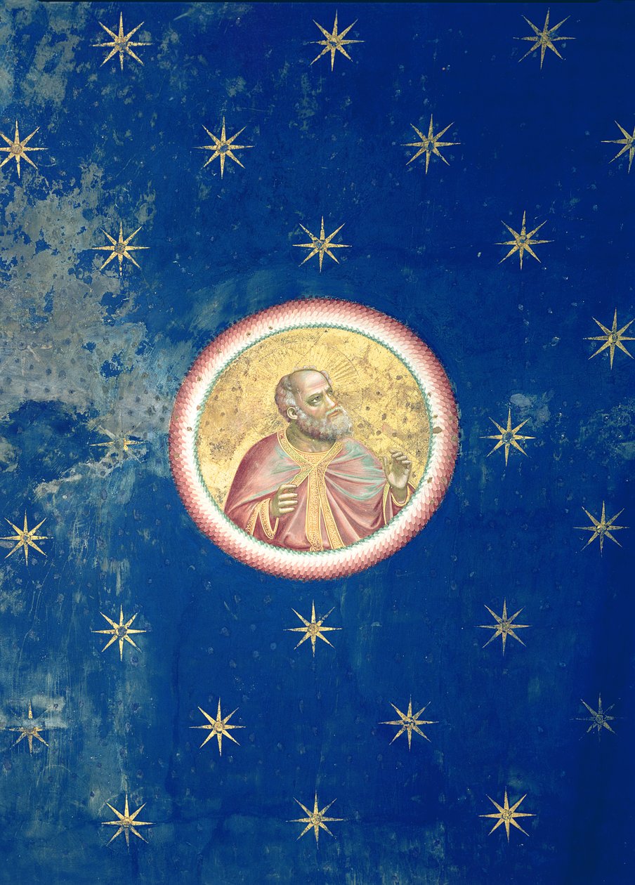 Un Prophète, de la voûte du plafond, vers 1305 - Giotto di Bondone