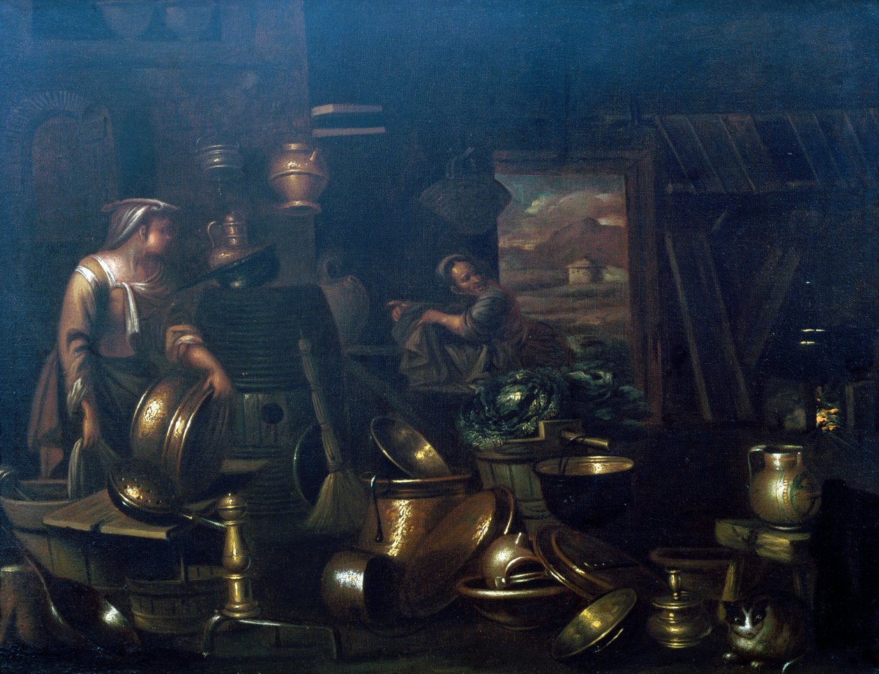 Dans la cuisine - Giovan Domenico Valentino