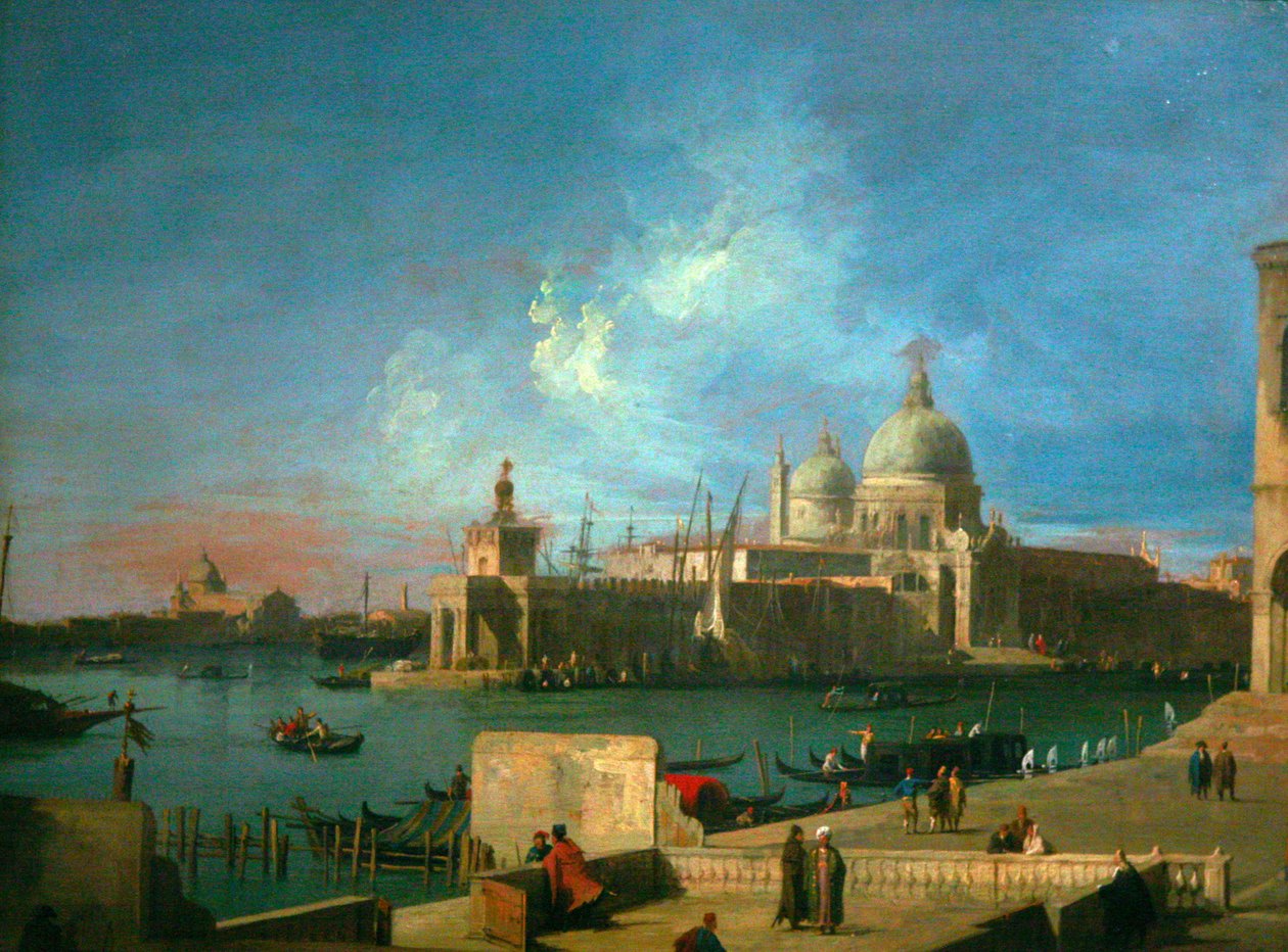 Vue de Santa Maria della Salute - Giovanni Antonio Canal