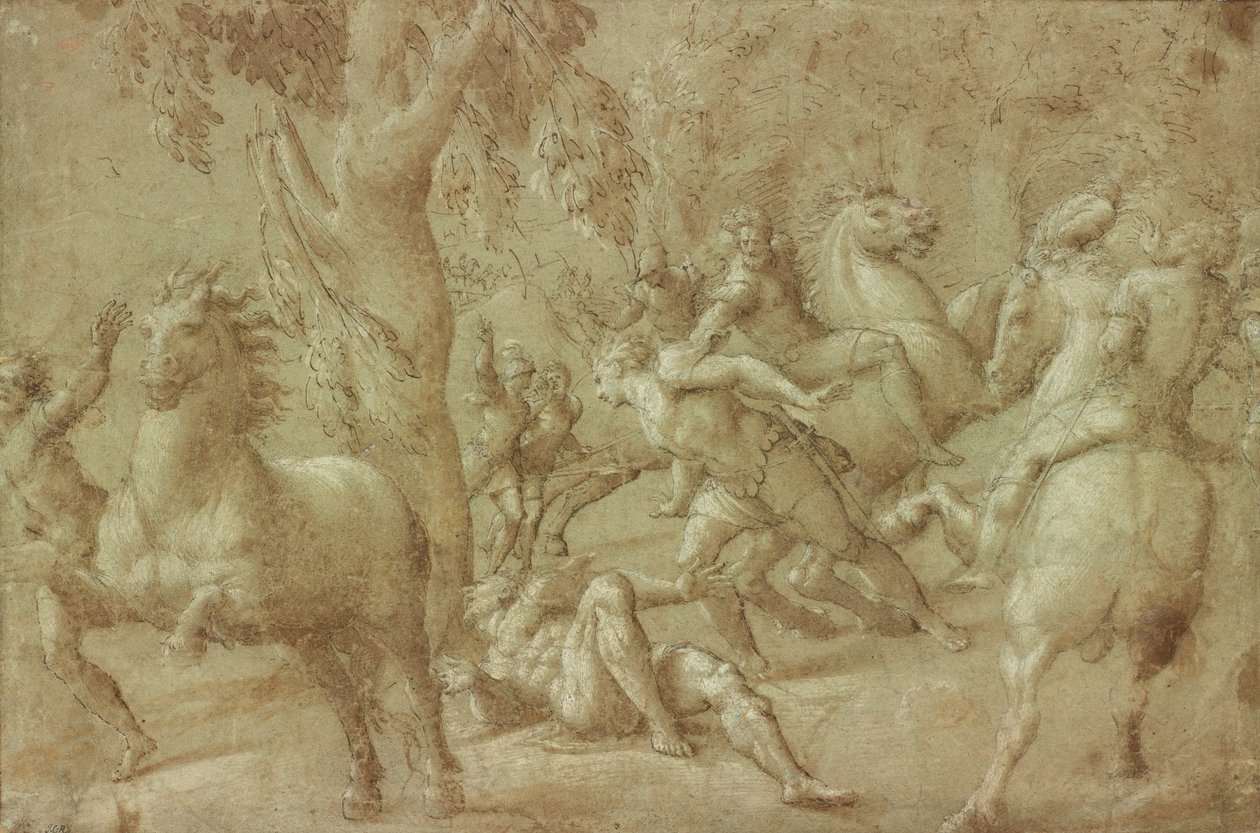 Conversion de Saint Paul - Giovanni Antonio Sacchis