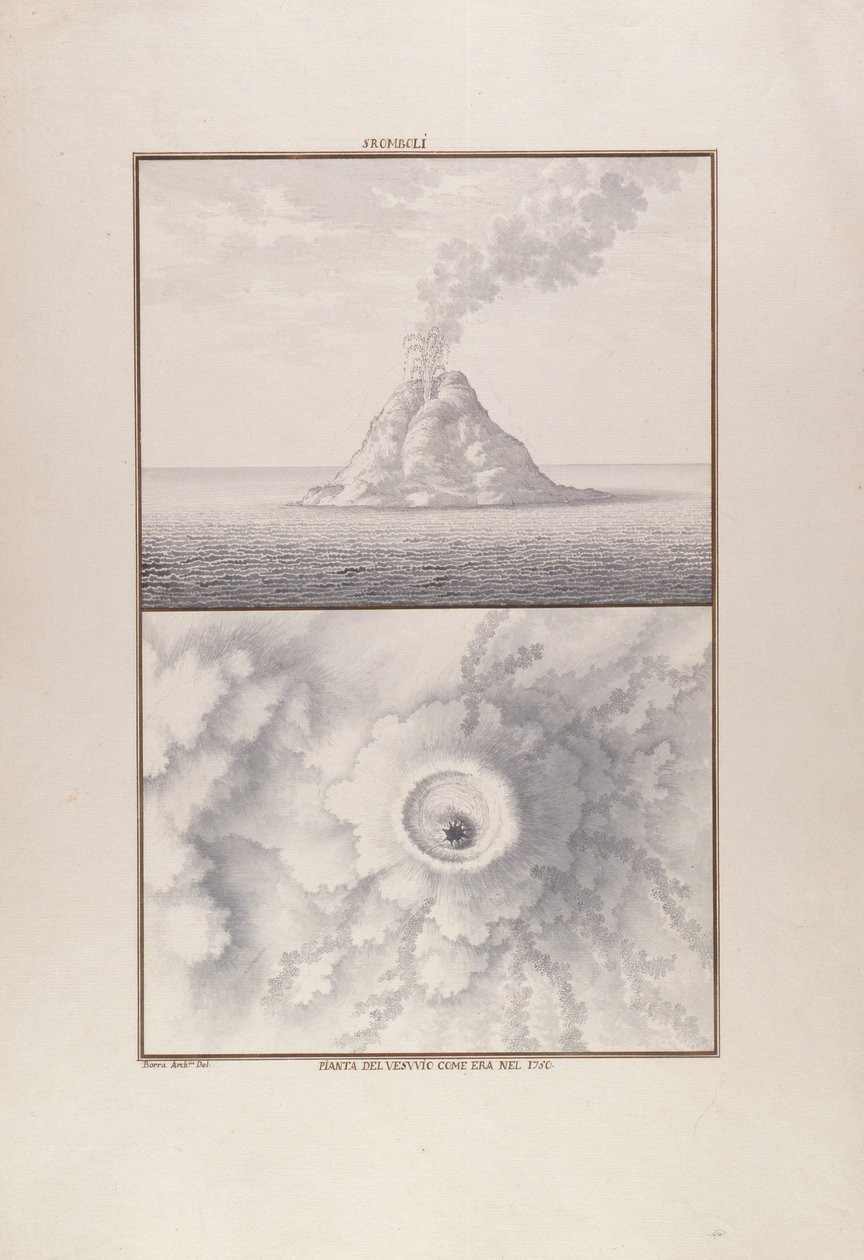 Stromboli, 1750 - Giovanni Battista Borra